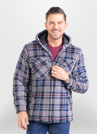 DUMFRIES HOODED LUMBER JACKET 