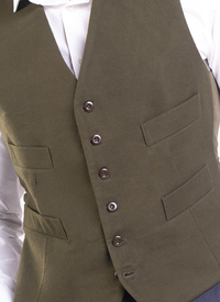 COTSWOLD MOLESKIN WAISTCOAT 