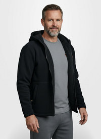 Swiss Hooded Fleece Jacket 