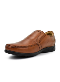 LIGHTWEIGHT LEATHER SLIP ON SHOE 