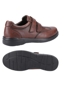 Mens Soft Leather Double Touch fastening 