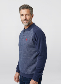 Relaxed Fit Two Tone Polo 