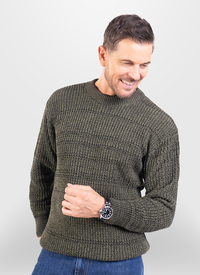 CHUNKY KNIT CREWNECK JUMPER 