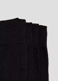 GENTLE GRIP BLACK SOCKS 