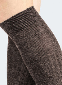KNEE HIGH LAMBS WOOL LYCRA SOCKS