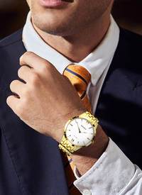 Sekonda Men's Gold Plated Analogue Wrist Watch