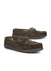 Suede Moccasin Slippers Suede Moccasin Slippers