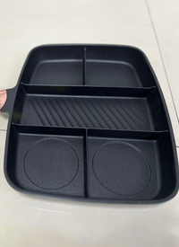Jolliman 5 Section Grill & Griddle Pan