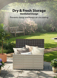 Large Outdoor Garden Storage Box 290L