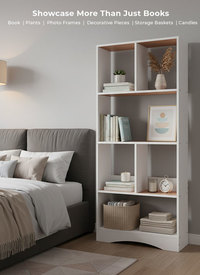 4-Tier Books, DVD Organiser & Display Shelf 4-Tier Books, DVD Organiser & Display Shelf