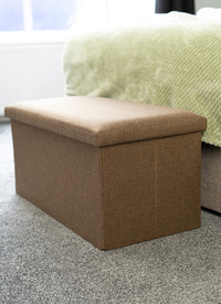 Foldable Storage Ottoman 