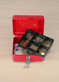 STEEL CASH BOX