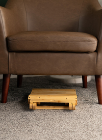 FOLDABLE BAMBOO FOOTSTOOL