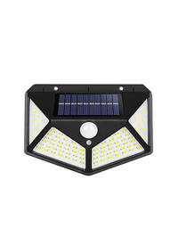 SOLAR POWERED MOTION SENSOR WALL SECURITY LIGHT