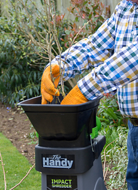 Electric Impact Shredder with Box & Detachable Hopper