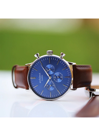 Men's Architect Motivator With Walnut Strap