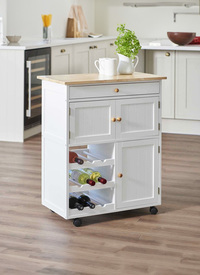 All-In-1 Space-saving Kitchen Trolley