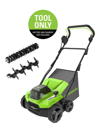 Greenworks 40V 38cm Cordless Brushless Dethat