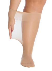 12pk Comfort Band Knee High Tights