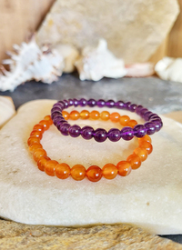 Gem Stone Carnelian Good Luck Bracelet