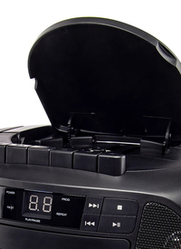 Traditional CD and Cassette Player