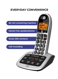 BT 4600 Cordless Phone with Answering Machine & Call Blocking