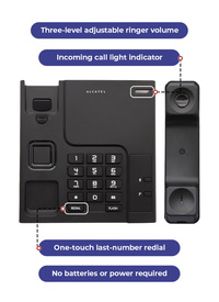 Alcatel T26 Corded Phone Alcatel T26 Corded Phone