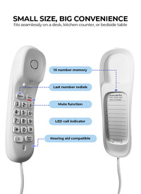BT Duet 210 Corded Phone BT Duet 210 Corded Phone