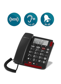 Senior Friendly Big Button Phone with Emergency Call Pendant Senior Friendly Big Button Phone with Emergency Call Pendant