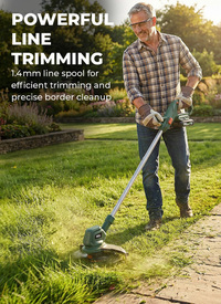 Webb 20V Lawnmower and Trimmer 