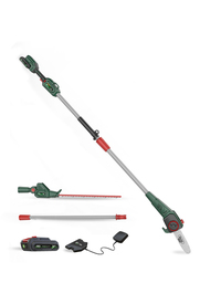 Webb 20V 50cm Cordless Long Reach Hedge Trimmer & Pruner attachment