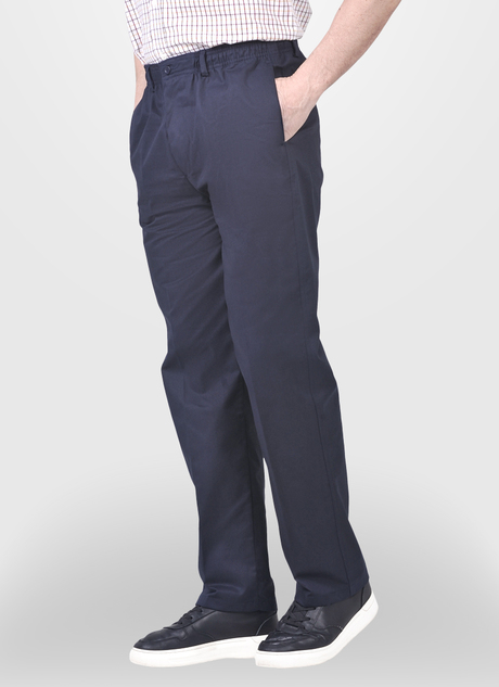 Elasticated Waist Rugby Trousers with Fly | Jolliman Menswear