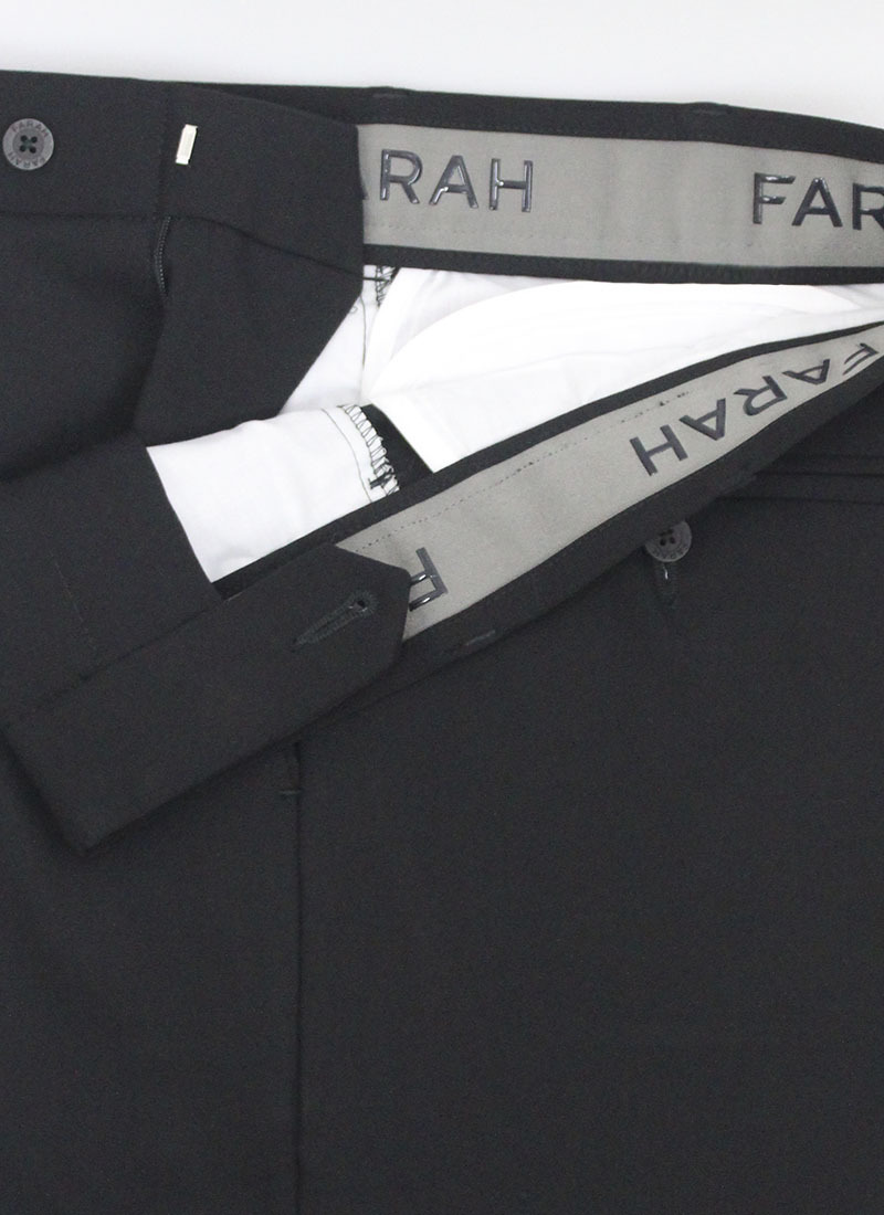 Farah Roachman 4 Way Stretch Trousers  Charcoal  Trousers from Fields  Menswear UK