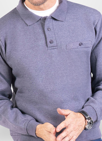 Fleece Lined 3 Button Polo 