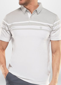 Striped Comfort Leisure Polo 