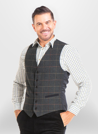 MALHAM TWEED WAISTCOAT 