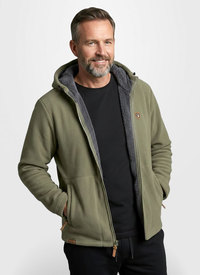 Swiss Hooded Fleece Jacket 