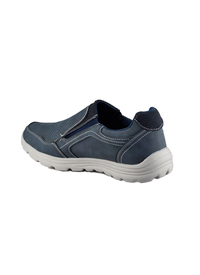 Navy Memory Foam Comfort Leisure Shoe 