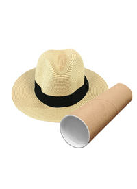 Panama Style Hat (With Travel Tube) 