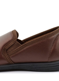 Faux Leather Look Slippers Faux Leather Look Slippers
