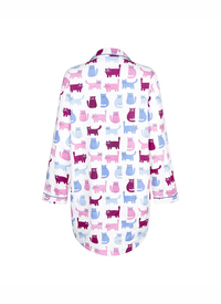 PARIS LADIES CAT NIGHTSHIRT 