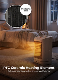 2000w PTC CERAMIC FAN HEATER