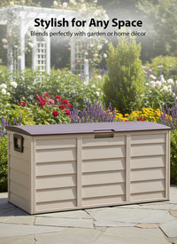 Large Outdoor Garden Storage Box 290L Large Outdoor Garden Storage Box 290L