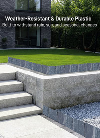 Brick Effect Garden Edging Fence Brick Effect Garden Edging Fence