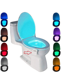 MOTION SENSOR TOILET BOWL LIGHT