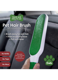 CRUFTS PET HAIR REMOVER BRUSH SET