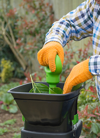 Electric Impact Shredder with Box & Detachable Hopper