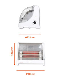 1200W FAN 2 BAR CERAMIC HEATER 1200W FAN 2 BAR CERAMIC HEATER