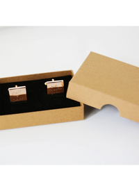 Engraved Own Actual Handwriting Cufflinks