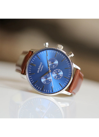 Men's Architect Motivator With Walnut Strap